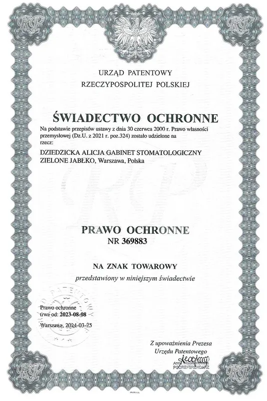 Prawo ochronne na znak słowny — Mikroendodoncja